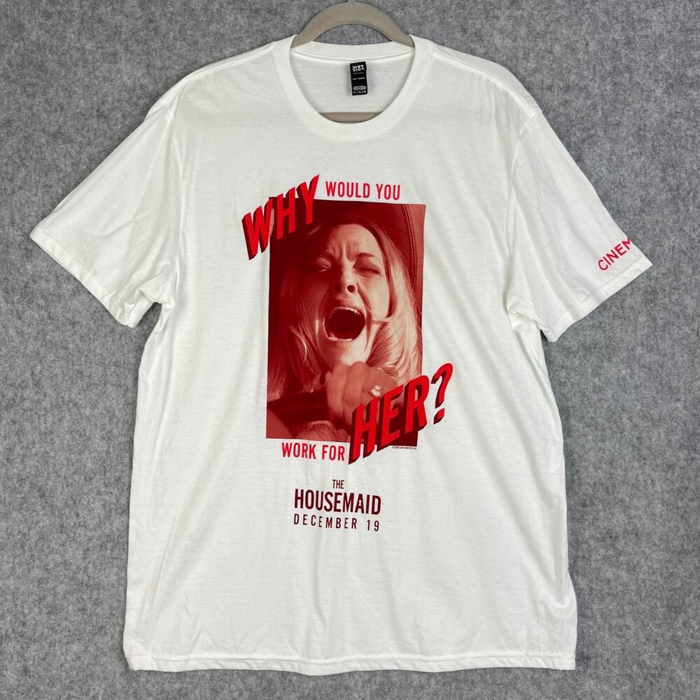 The‎ Housemaid Cinemark Exclusive Amanda Seyfried Movie Promo T Shirt Tee XL NEW